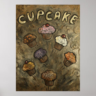 Cupcake Explosion Poster