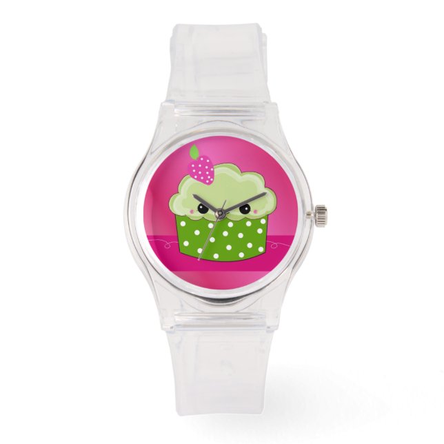 Cupcake Face Watch (Front)