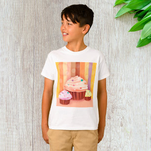 Cupcake Fantasy Colourful Sweet Treats  T-Shirt