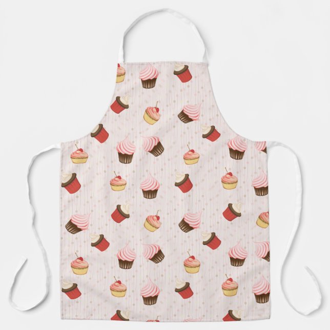 Cupcake Fun B Apron (Front)