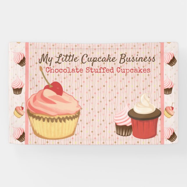 Cupcake Fun Banner (Horizontal)
