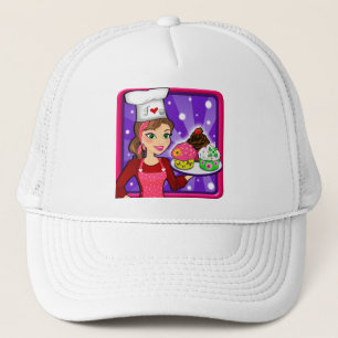 Cupcake Girl Cap