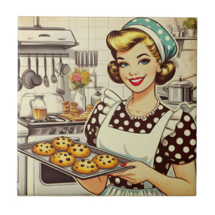 Cupcake Girl Tile