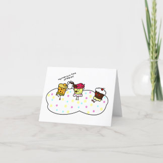 Cupcake Girls Thank You Card