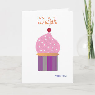 Cupcake Greeting Card