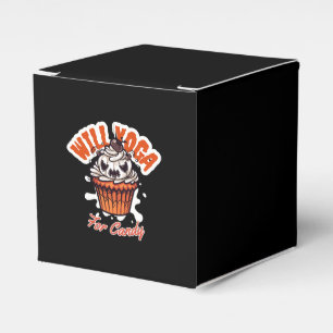 Cupcake Halloween idea for Moms Yoga Favour Box