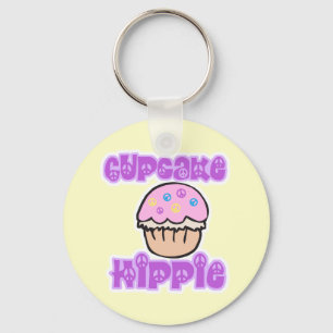 Cupcake Hippie Key Ring
