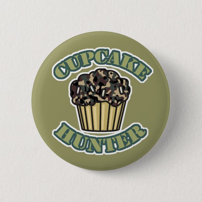 Cupcake Hunter 6 Cm Round Badge (Front)