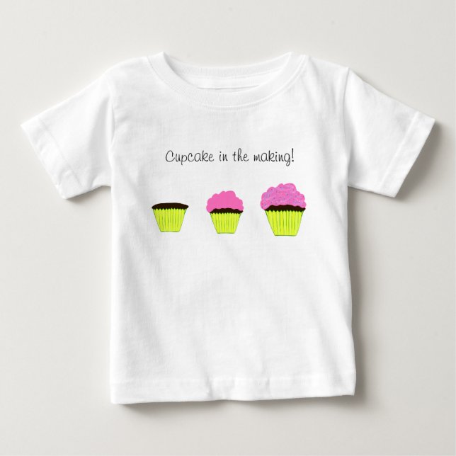 Cupcake in the Making Kids T-Shirt (Front)