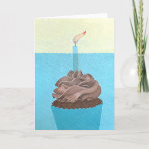 Cupcake in Water #2 Card