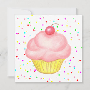 Cupcake Invitations