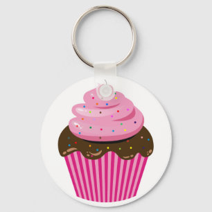Cupcake Key Ring