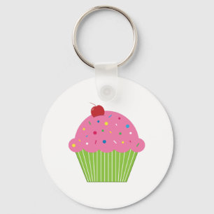 Cupcake Key Ring