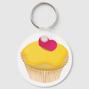 Cupcake Key Ring