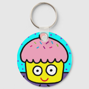 cupcake keychain