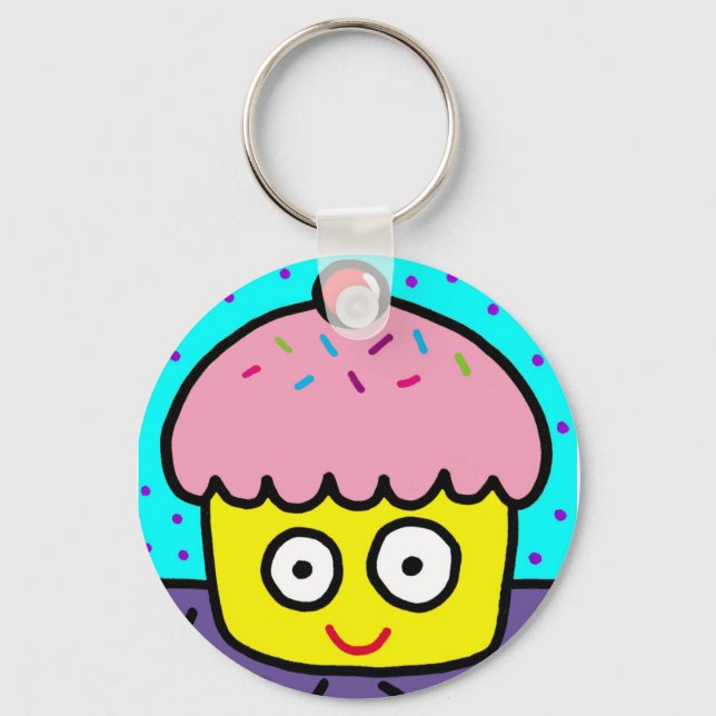 cupcake keychain (Front)