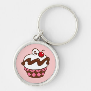 Cupcake Keychain