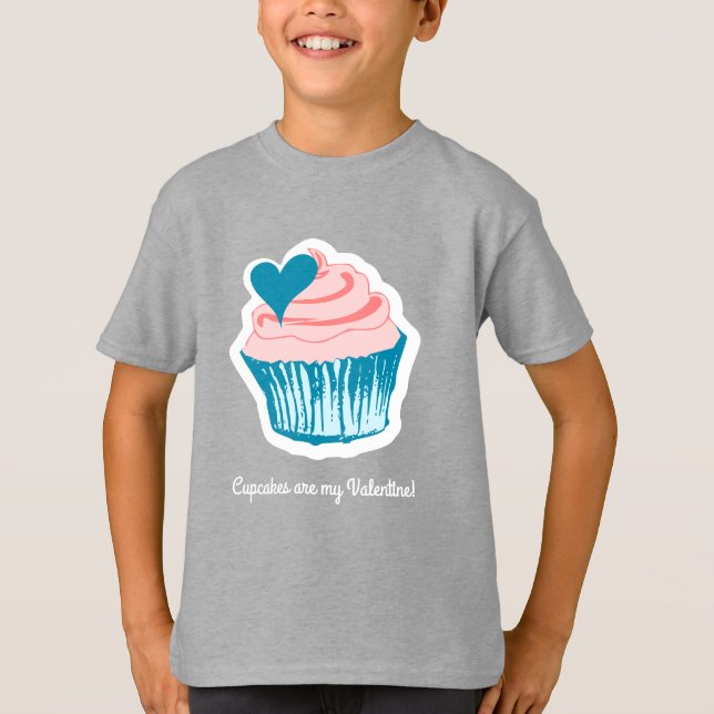 Cupcake Love custom text shirts & jackets (Front)