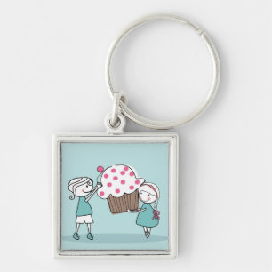 Cupcake Love Key Ring