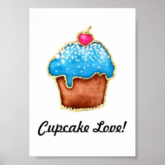 Cupcake Love Poster