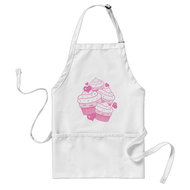 cupcake love standard apron (Front)