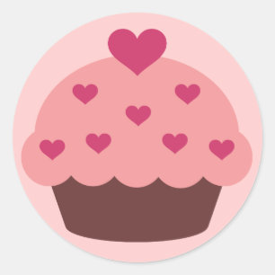 Cupcake Love Stickers