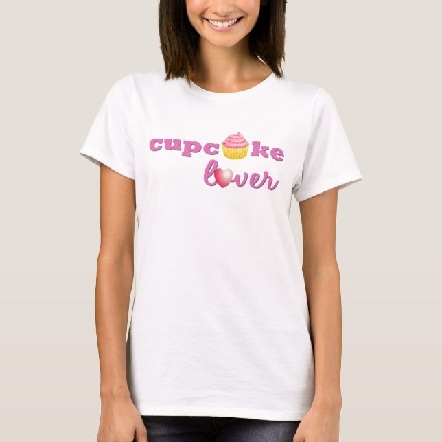 Cupcake Lover Babydoll Tee (Front)