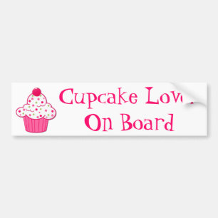 Cupcake Lover Bumper Sticker