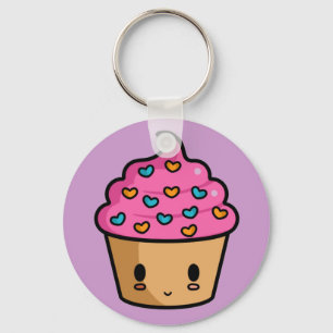 Cupcake Lover Keychain