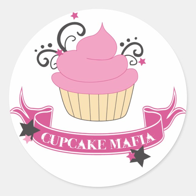 Cupcake Mafia Sticker (Front)