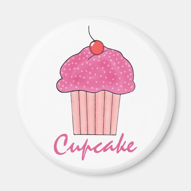 Cupcake Magnet (Front)