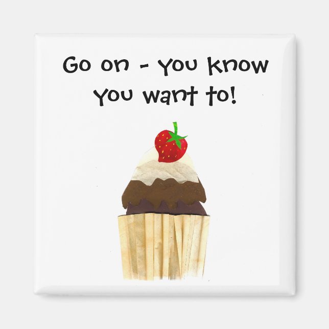 Cupcake Magnet (Front)