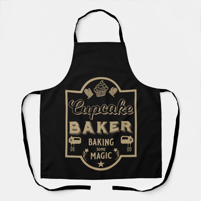 Cupcake Master Baker Apron (Front)