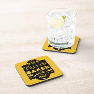Cupcake Master Baker Coaster
