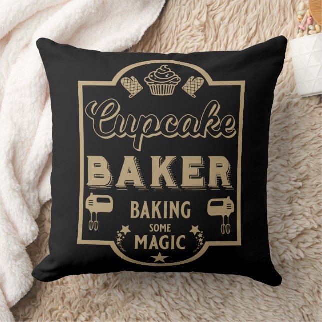 Cupcake Master Baker Cushion (Blanket)