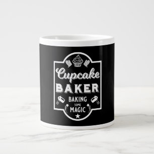 Cupcake Master Baker Large Coffee Mug