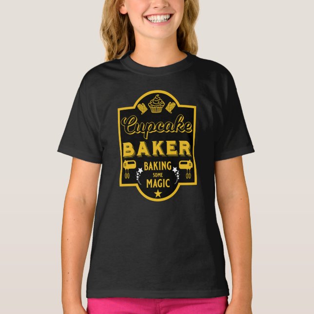 Cupcake Master Baker T-Shirt (Front)