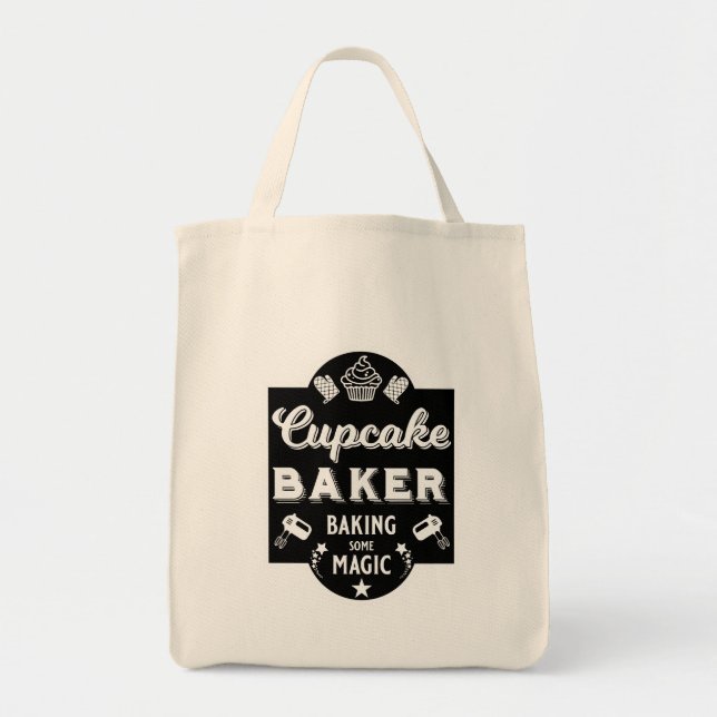 Cupcake Master Baker Tote Bag (Front)