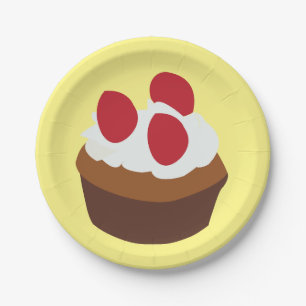 Cupcake Muffin Cupcake Paper Plate