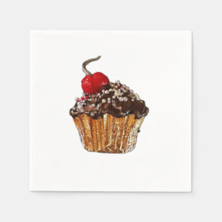 cupcake napkin