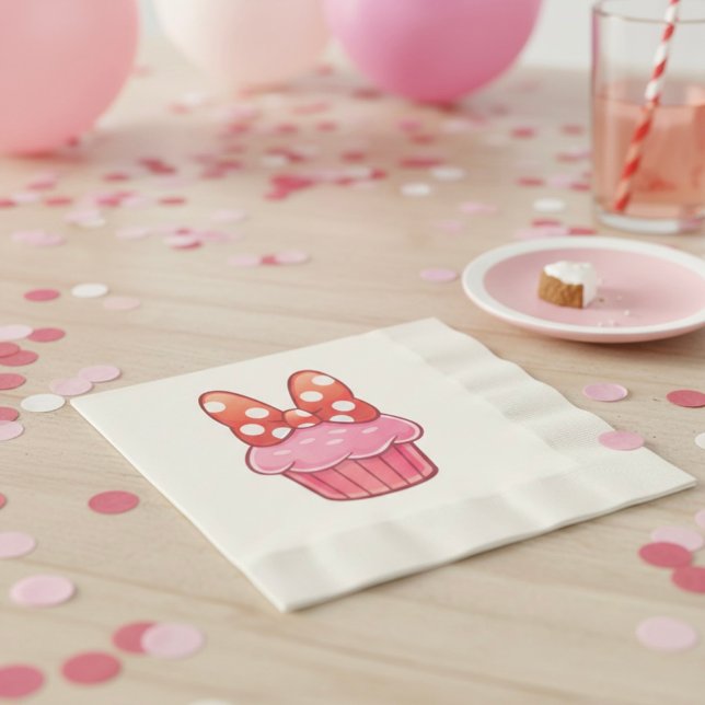 Cupcake Napkins (Creator Uploaded)