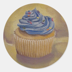 Cupcake Painting Sticker