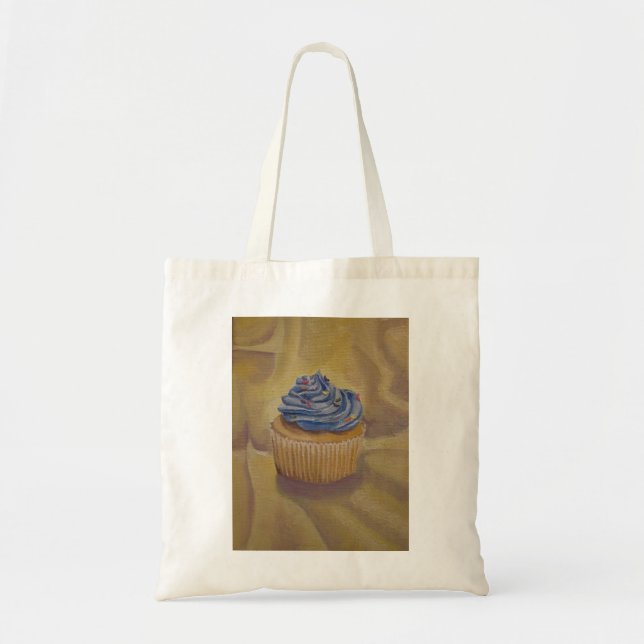 Cupcake Painting Tote Bag (Front)