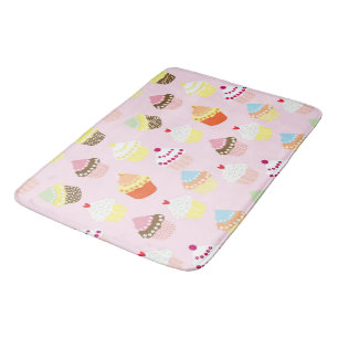 Cupcake Party Bath Mat