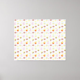 Cupcake Party Canvas Print
