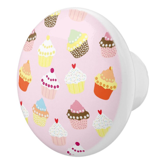 Cupcake Party Knob (Right)
