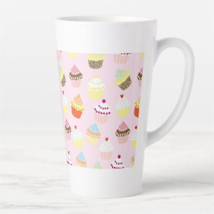 Cupcake Party  Latte Mug