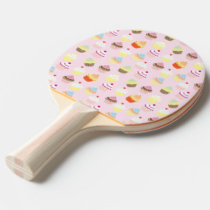 Cupcake Party Ping Pong Paddle