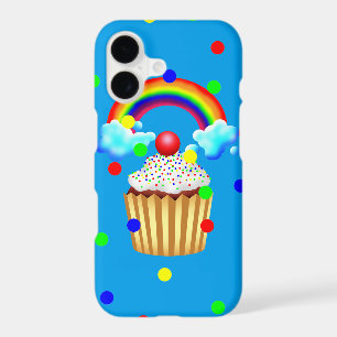Cupcake Party with Rainbow & Sprinkles