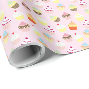 Cupcake Party Wrapping Paper